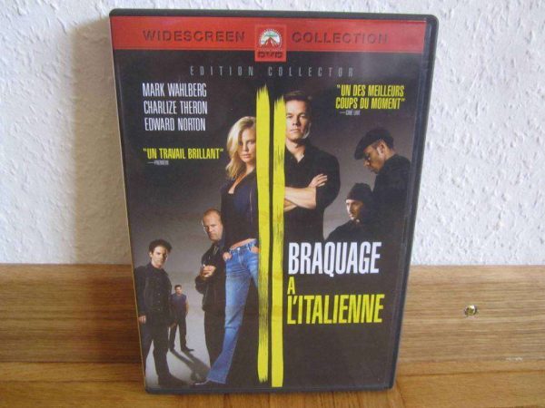 DVD Edition collector : Braquage à l'italienne - Wahlberg, Theron, Norton
