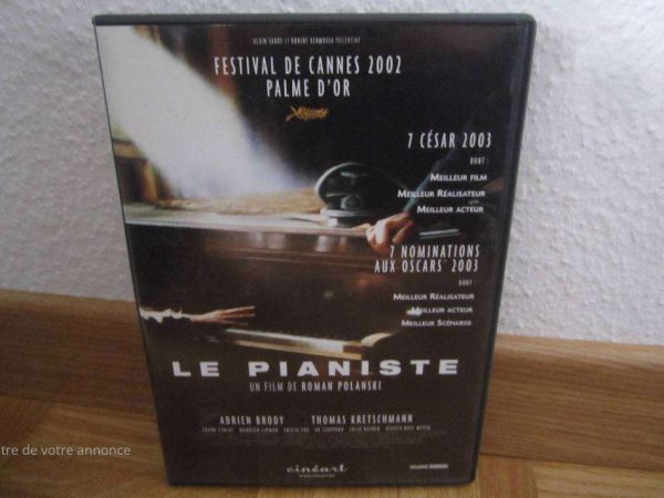 DVD Le Pianiste, un film de Roman Polanski - Adrien Brody