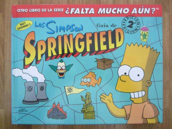 Livre en espagnol : Los Simpson - Guia de Springfield