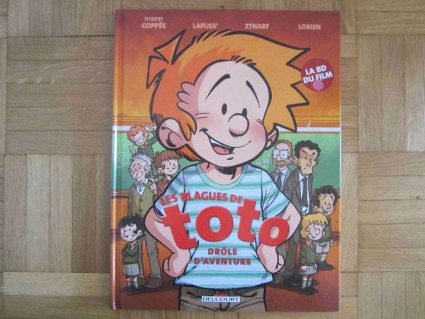 BD Les blagues de toto, drôle d'aventure (La BD du film)