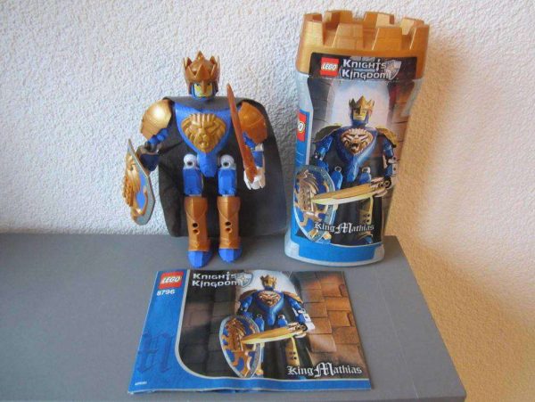 Lego Knights Kingdom : King Mathias 8796 avec notice