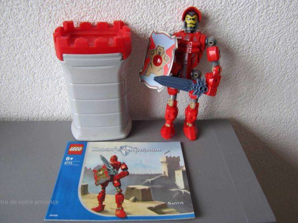Lego Knights Kingdom : Santis 8773 avec notice de montage
