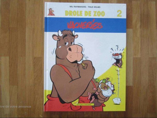 BD Drôle de zoo 2 : Vacheries, Editions Standaard 1992