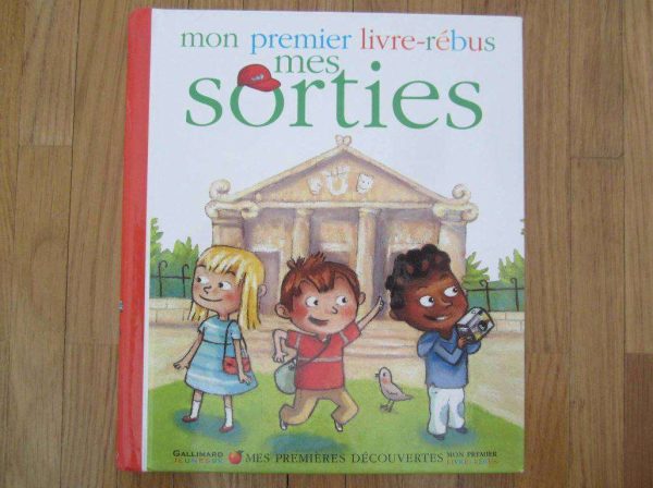 Mon premier livre-rébus : mes sorties, Gallimard jeunesse
