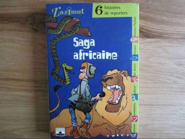 Livre Saga africaine Z'azimut, Editions Fleurus (comme neuf)