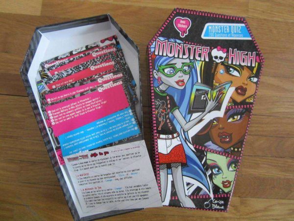 Jeu Quiz Monster High - 200 questions et réponses