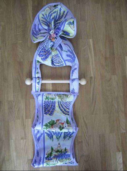 Support "lavande de Provence" pour rouleaux papier WC