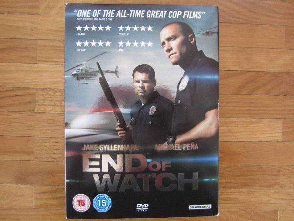 DVD en anglais "End of Watch" - Gyllenhaal, Peña