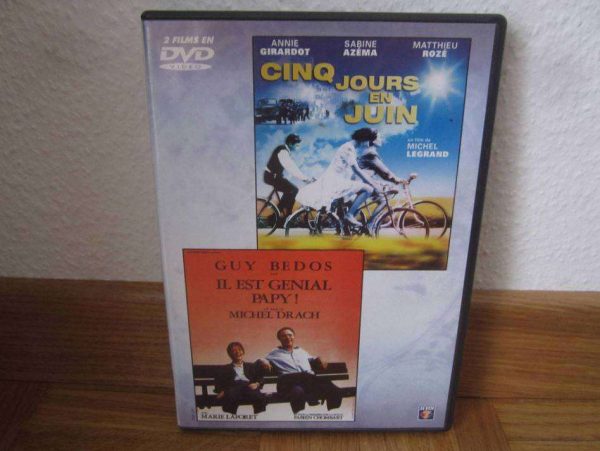DVD 2 films : Cinq jours en juin & Il est génial Papy !
