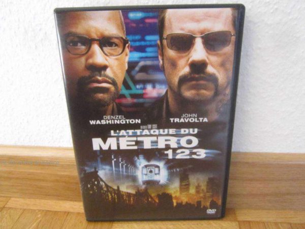 DVD L'attaque du métro 123 - D. Washington, J. Travolta