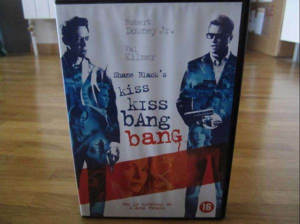 DVD Kiss kiss bang bang, Shane Black - R. Downey Jr, Kilmer