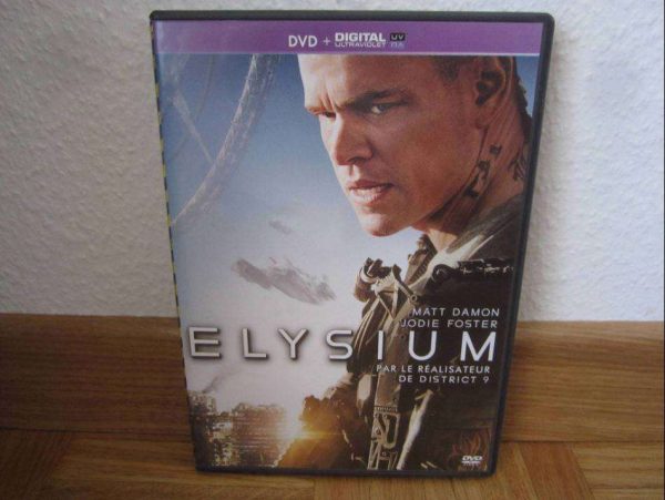 DVD ELYSIUM - Matt Damon, Jodie Foster