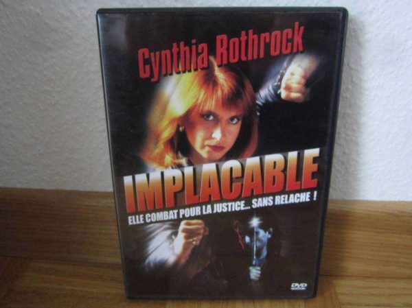DVD Implacable - Cynthia Rothrock