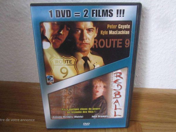 DVD 2 films : Route 9 (Peter Coyote) & Redball (McClory)