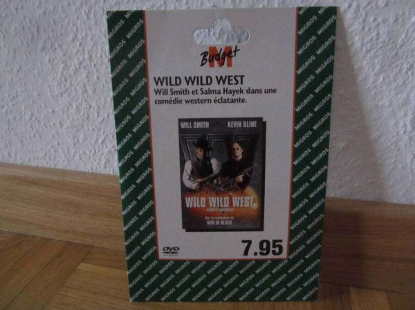 DVD pochette MBudget : Wild Wild West - Will Smith
