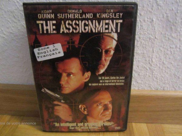DVD The Assignment - Quinn, Sutherland (d'occasion)