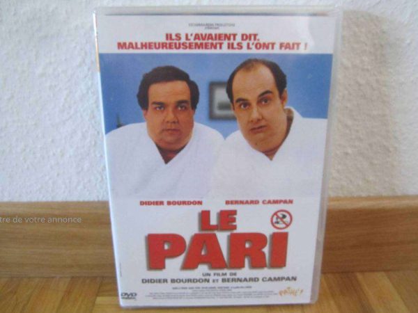 DVD Le pari - Didier Bourdon, Bernard Campan (NEUF)