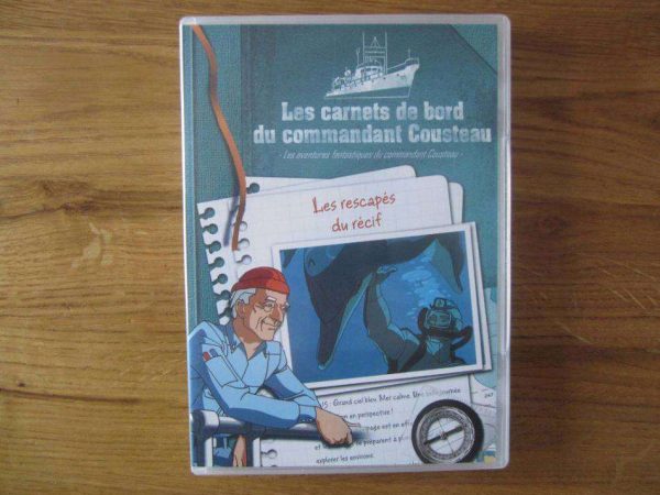 DVD Les carnets de bord du commandant Cousteau