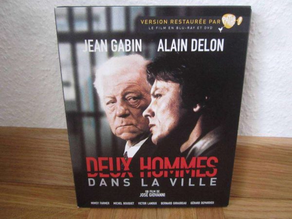 Coffret Blu-Ray & DVD Deux hommes dans la ville Delon, Gabin