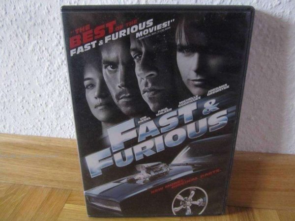 DVD Fast & Furious - Diesel, Walker, Rodriguez, Brewster