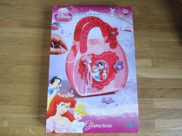 Kit de bricolage en feutre : sac Disney Princess (4+) NEUF