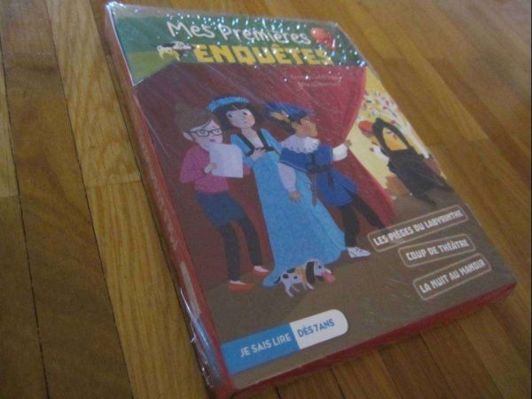 Coffret 3 livres "Mes premières enquêtes" (NEUF, emballé)