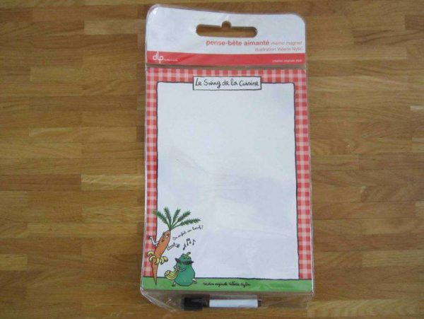 Pense-bête aimanté "Le Swing de la cuisine" + stylo (NEUF)