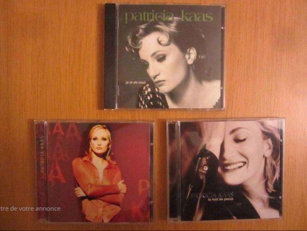 Lot de 3 CD de Patricia Kaas