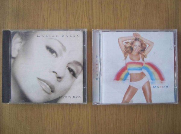 Lot de 2 CD de Mariah Carey : Music Box / Rainbow