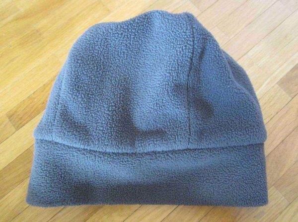 Bonnet gris enfant (lavable à 30 degrés)