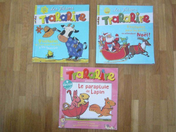 Lot de 2 hors série + 1 mensuel "Tralalire" (d'occasion)