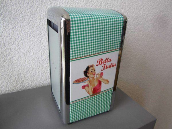 Distributeur de serviettes papier "Bella Italia" d'occasion