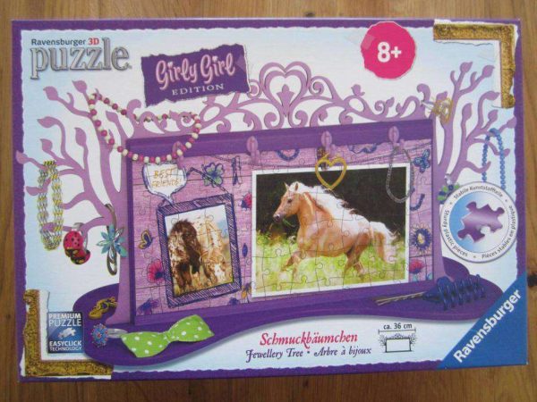 Puzzle Ravensburger 3D "chevaux" - Arbre à bijoux