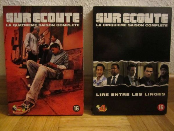 Coffrets DVD Sur écoute, saisons 4 et 5 : CHF 15.-/pce