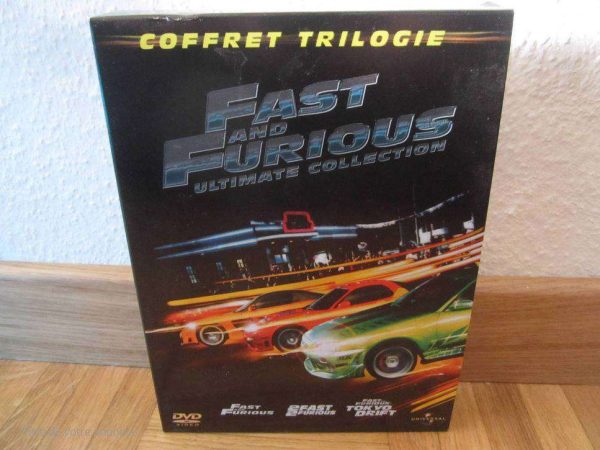Coffret trilogie Fast and Furious, ultimate collection