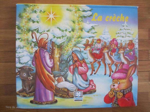 Livre pop-up la crèche - Hemma éditions (d'occasion)
