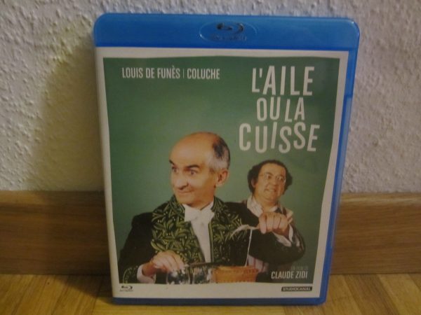 Blu-ray "L'Aile ou la Cuisse" - Louis de Funès, Coluche