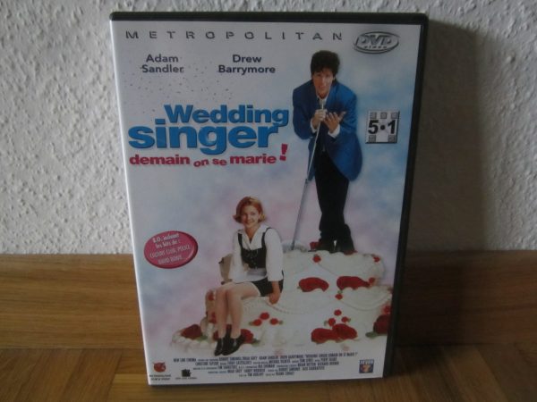 DVD Wedding singer (demain on se marie) - A. Sandler, D. Barrymore