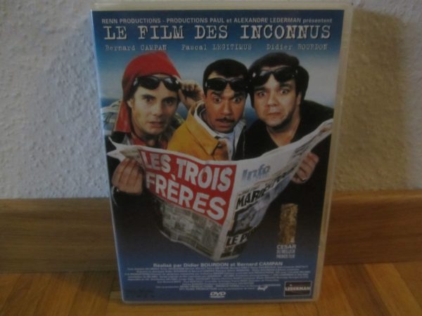 DVD Les Trois Frères, Le film des Inconnus (Campan, Légitimus, Bourdon)