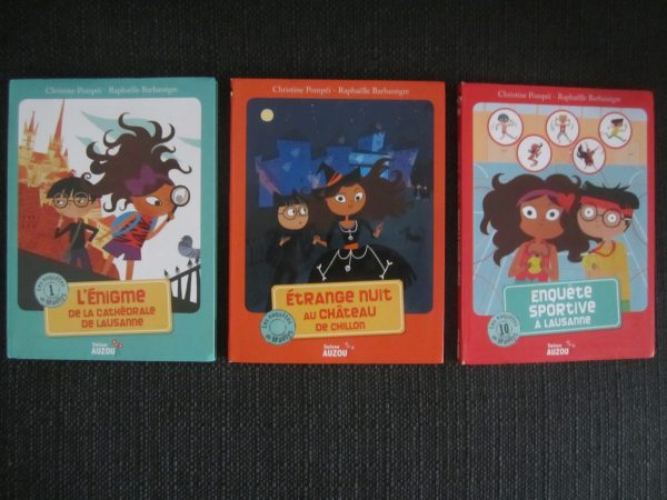 Lot de 3 livres : Les enquêtes de Maëlys, Christine Pompéï - AUZOU