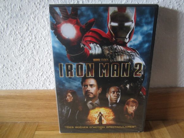 DVD Marvel : Iron Man 2 - Downey Jr., Rourke, Paltrow (NEUF, sous blister)