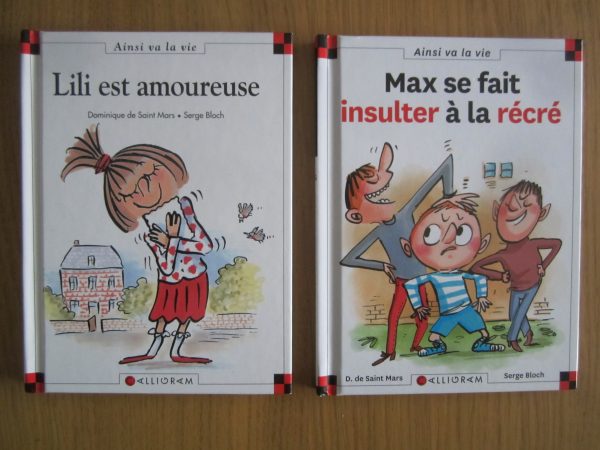 Lot de 2 livres "Max & Lili", Ainsi va la vie (neufs)