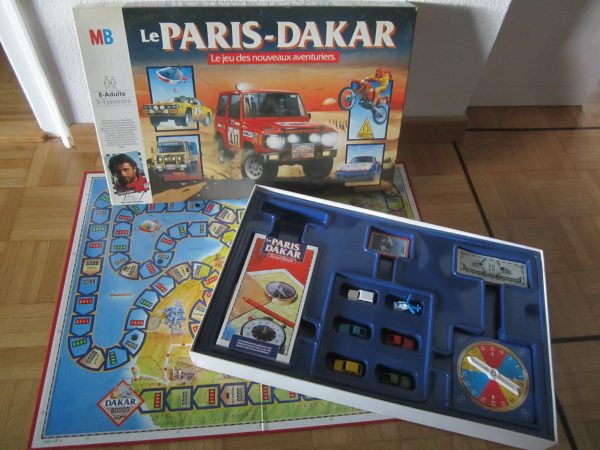 Jeu Le Paris Dakar vintage (1985)