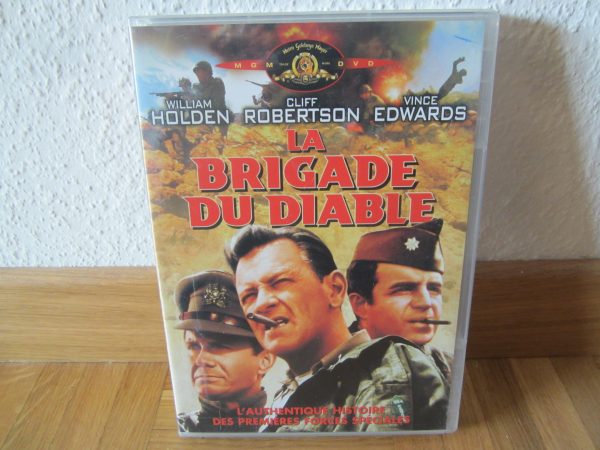 DVD La Brigade du Diable - Holden, Robertson, Edwards
