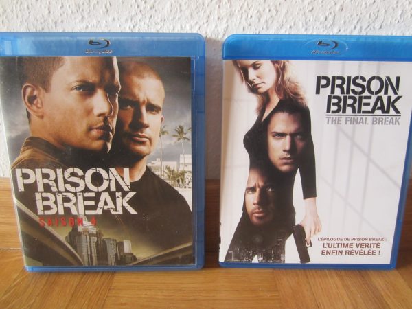 Lot de 2 coffrets Blu-ray Disc Prison Break