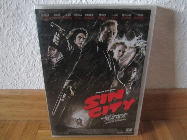 DVD Sin City - Benicio Del Toro, Bruce Willis (NEUF, sous bister)