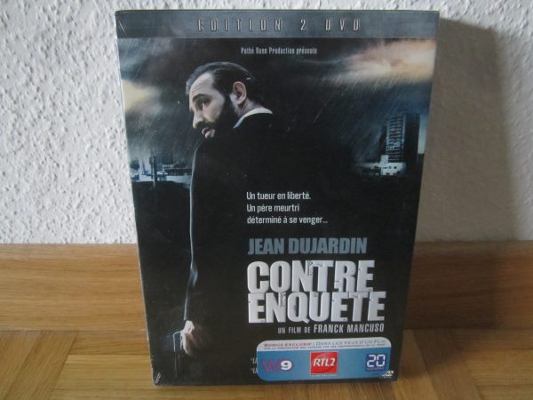 Edition 2 DVD Contre enquête - Dujardin (NEUF, sous blister)