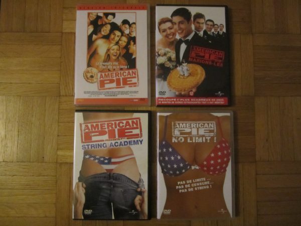 4 DVD American Pie : CHF 5/pce