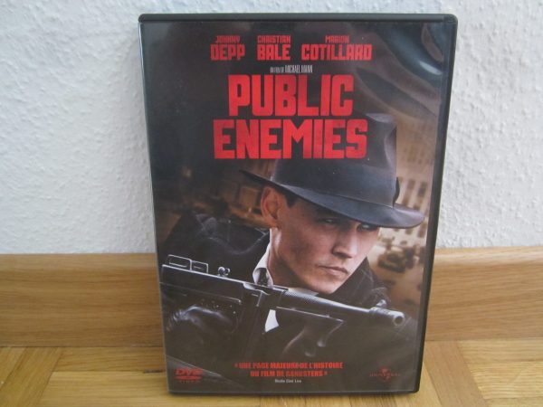 DVD Public Enemies - Depp, Bale, Cotillard