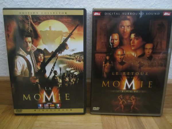 Lot 2 DVD "La Momie" & "Le Retour de la Momie" (éd. 2 DVD)